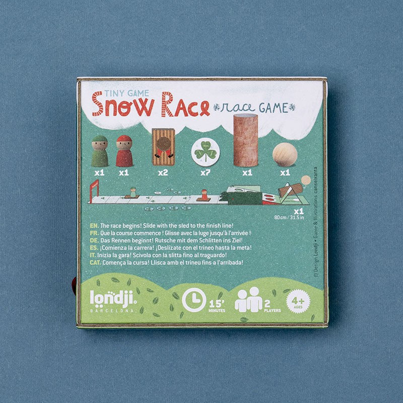 Snow Race – Tiny Game (Carrera de trineos) | Londji