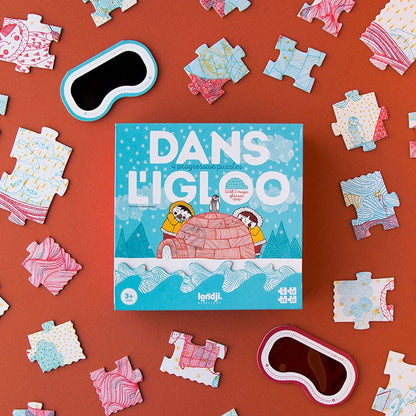 Puzzle Progresivo “Dans l’Igloo” + Gafas Mágicas | Londji