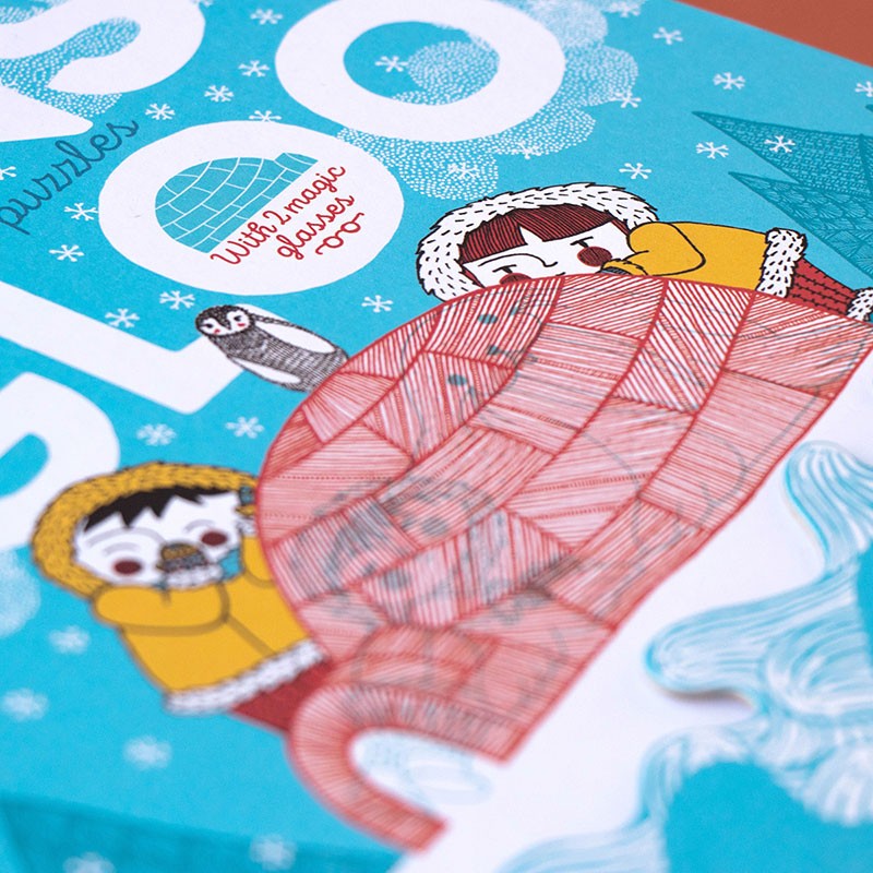 Puzzle Progresivo “Dans l’Igloo” + Gafas Mágicas | Londji