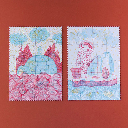 Puzzle Progresivo “Dans l’Igloo” + Gafas Mágicas | Londji