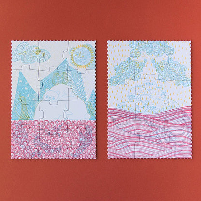 Puzzle Progresivo “Dans l’Igloo” + Gafas Mágicas | Londji