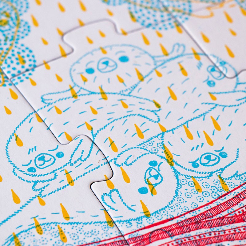 Puzzle Progresivo “Dans l’Igloo” + Gafas Mágicas | Londji