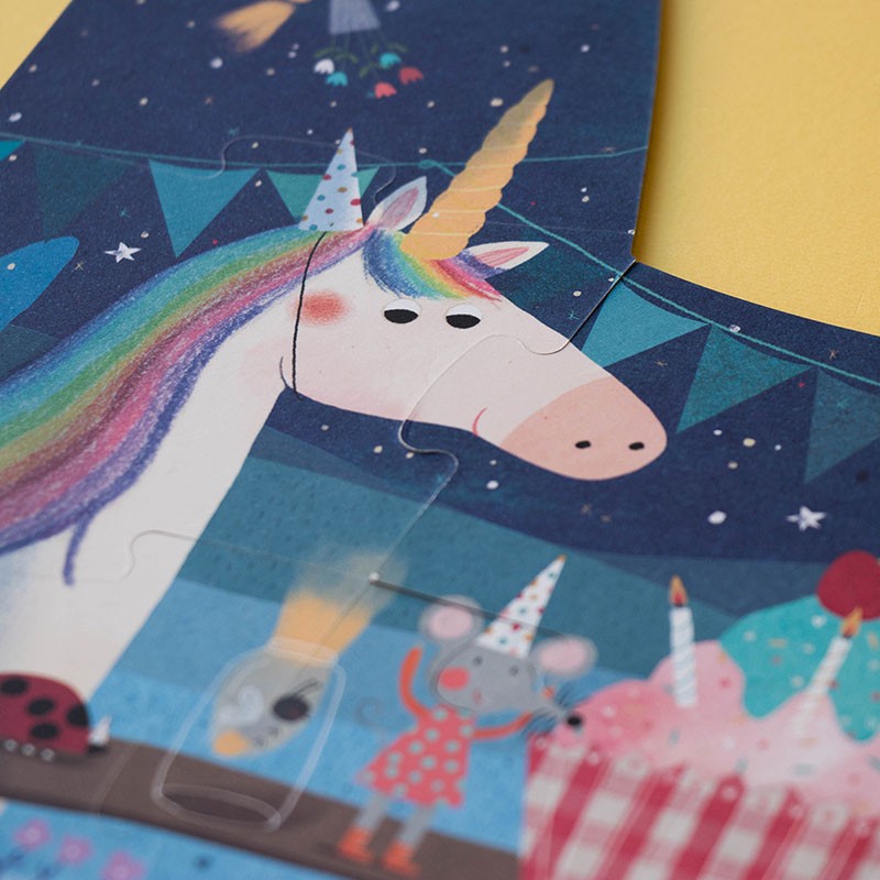 Puzzle Progresivo Happy Birthday Unicorn | Londji