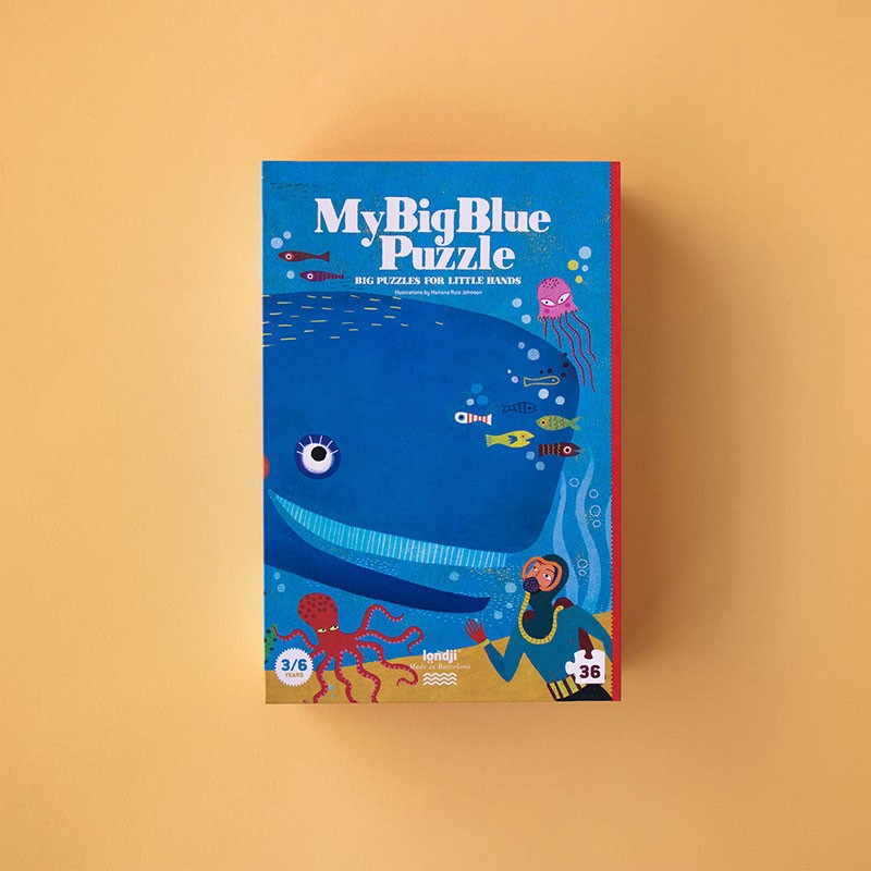 My Big Blue Puzzle | Londji