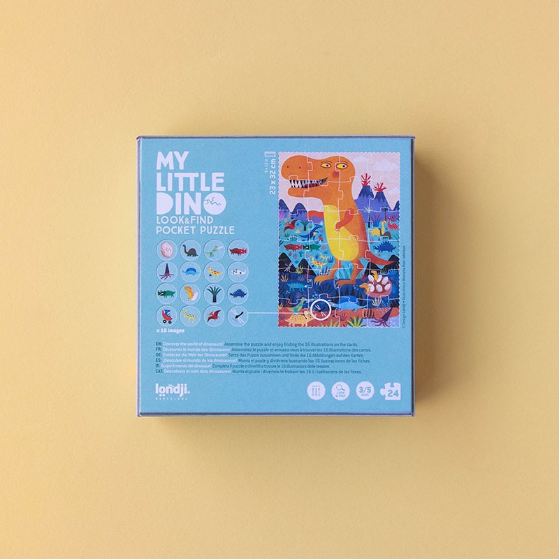Puzzle My Little Dino Pocket | Londji