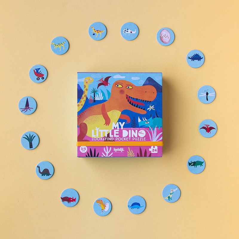 Puzzle My Little Dino Pocket | Londji