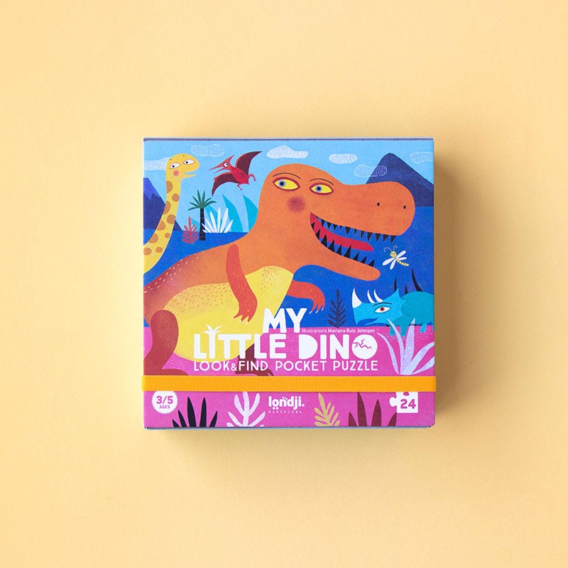 Puzzle My Little Dino Pocket | Londji
