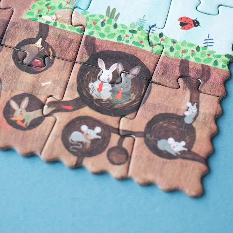 Tiny Puzzle Pommier – Count & Learn | Londji