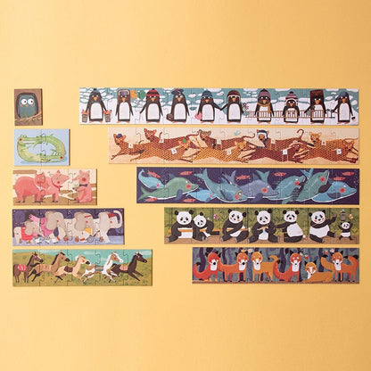 Progressive Puzzle “10 Penguins” | Londji