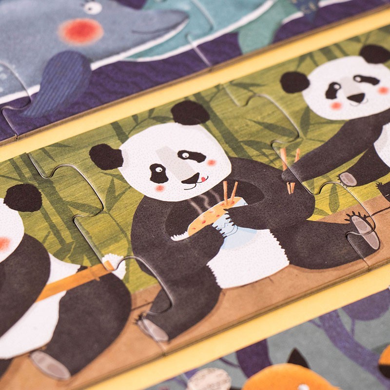 Progressive Puzzle “10 Penguins” | Londji