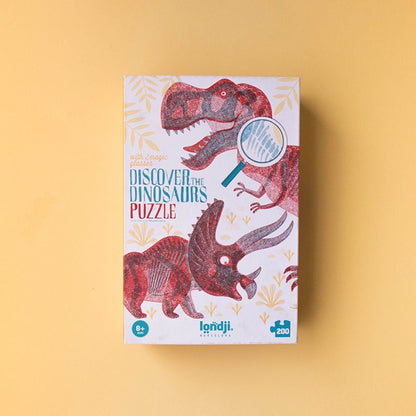 Discover the Dinosaurs – Puzzle 200 piezas + “lupas mágicas” | Londji