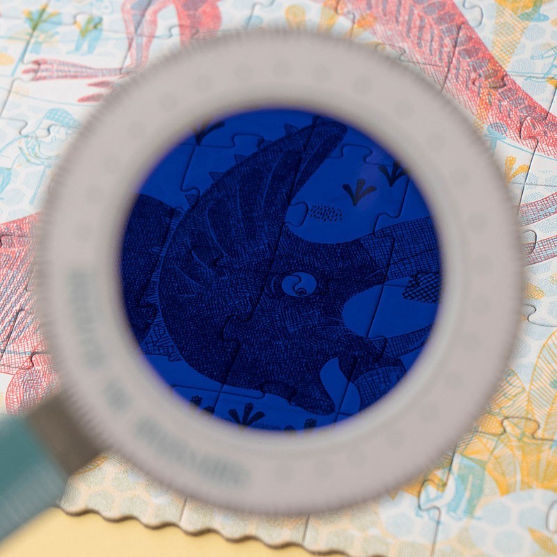 Discover the Dinosaurs – Puzzle 200 piezas + “lupas mágicas” | Londji