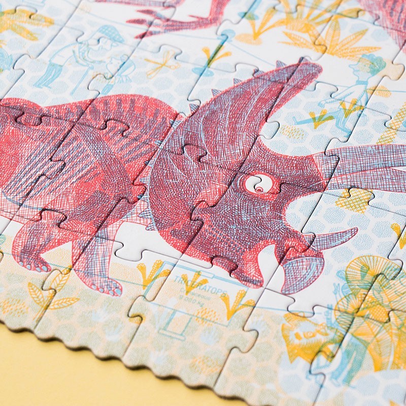 Discover the Dinosaurs – Puzzle 200 piezas + “lupas mágicas” | Londji