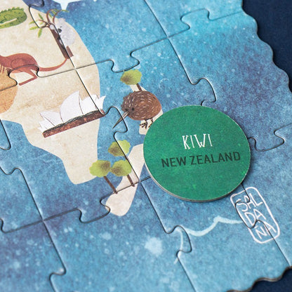 Puzzle “Discover the World” + Juego de Observación | Londji