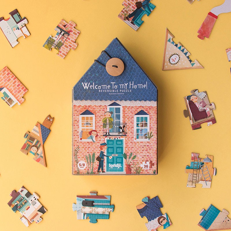 Welcome to my Home! Puzzle Reversible | Londji