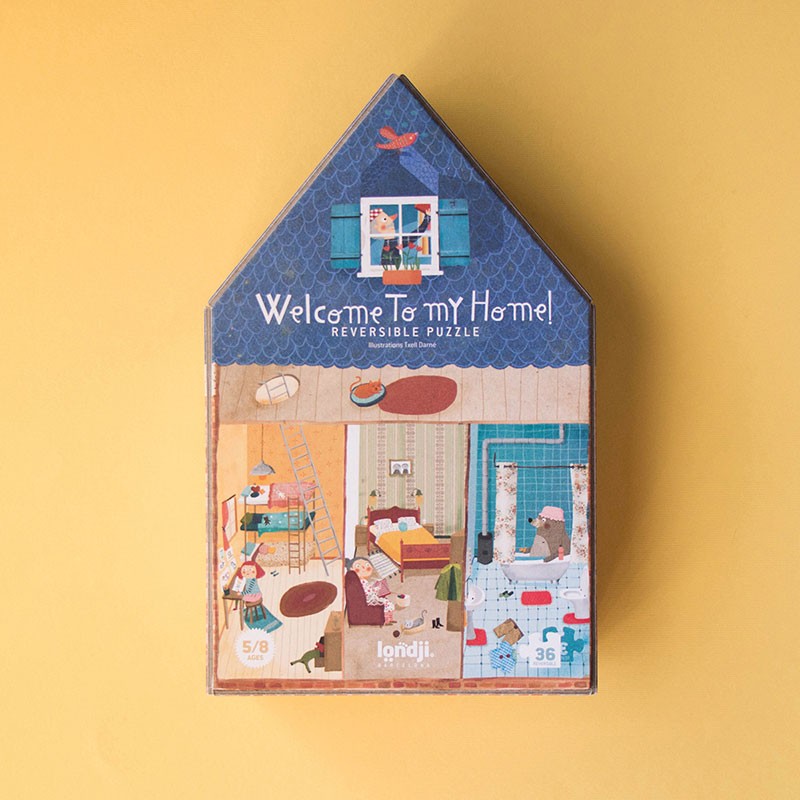 Welcome to my Home! Puzzle Reversible | Londji