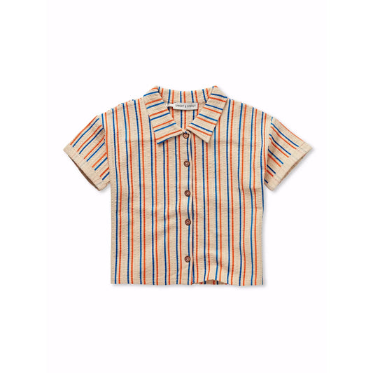 Camisa holgada de rayas finas | Sproet & Sprout