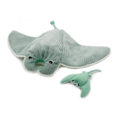 Manta Raya Menta Mamá y Bebé | Les Ptipotos