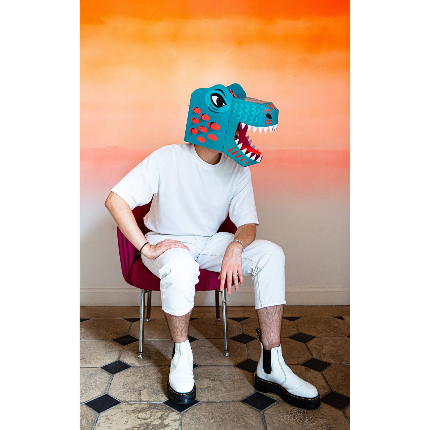 Máscara 3D Dinosaurio Rex – OMY