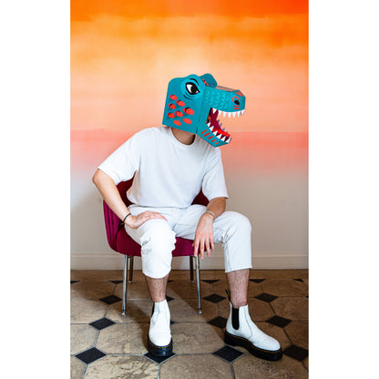 Máscara 3D Dinosaurio Rex – OMY