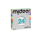 Rotuladores acrílicos 2-en-1 – 24 colores | mideer