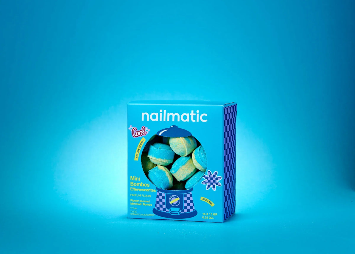 Mini Bombas de Baño Efervescentes Flower Power – Nailmatic