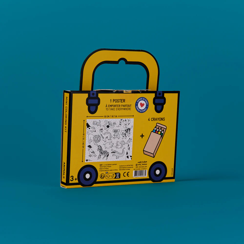 Mini Coloring Kit “Animals” – OMY