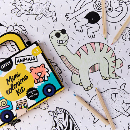 Mini Coloring Kit “Animals” – OMY