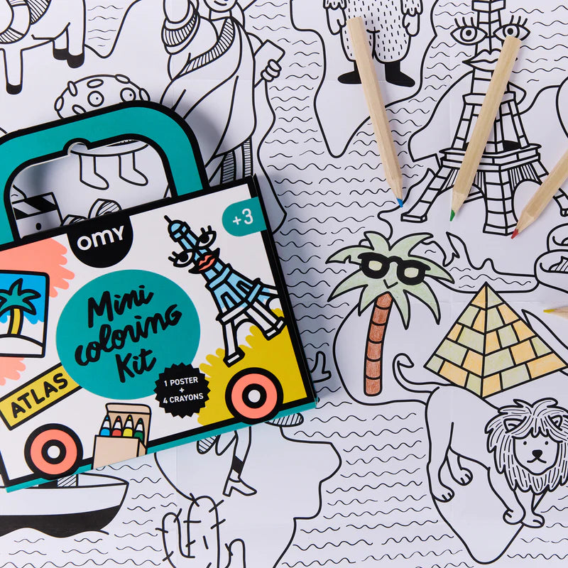 Mini Coloring Kit “Atlas” – OMY