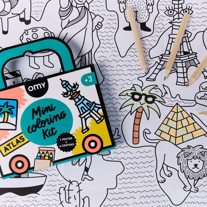 Mini Coloring Kit “Atlas” – OMY