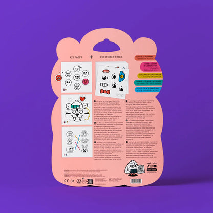 Libro  Pegatinas Montessori Emociones – OMY