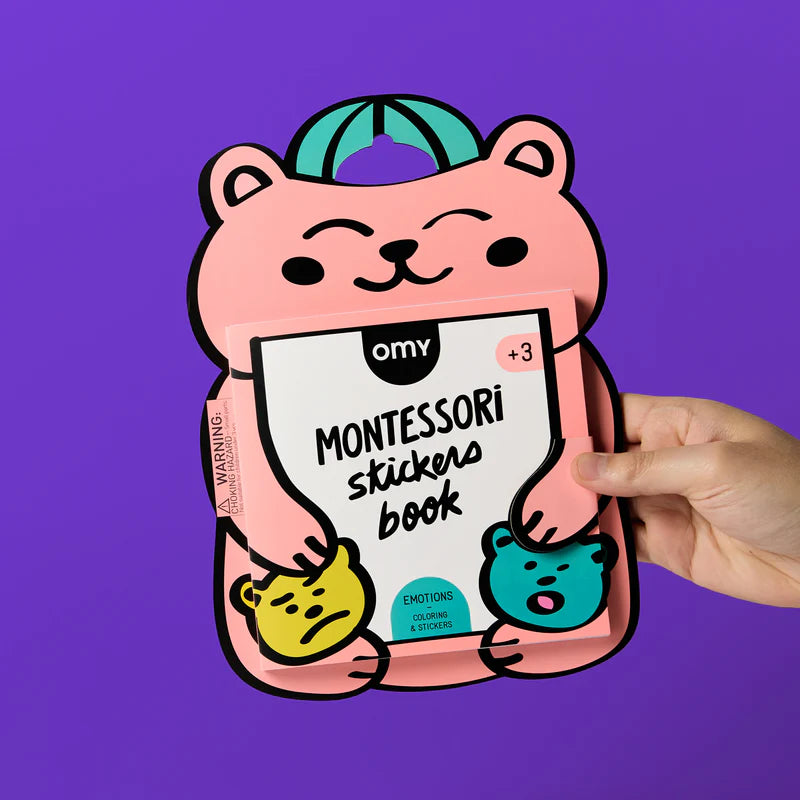 Libro  Pegatinas Montessori Emociones – OMY