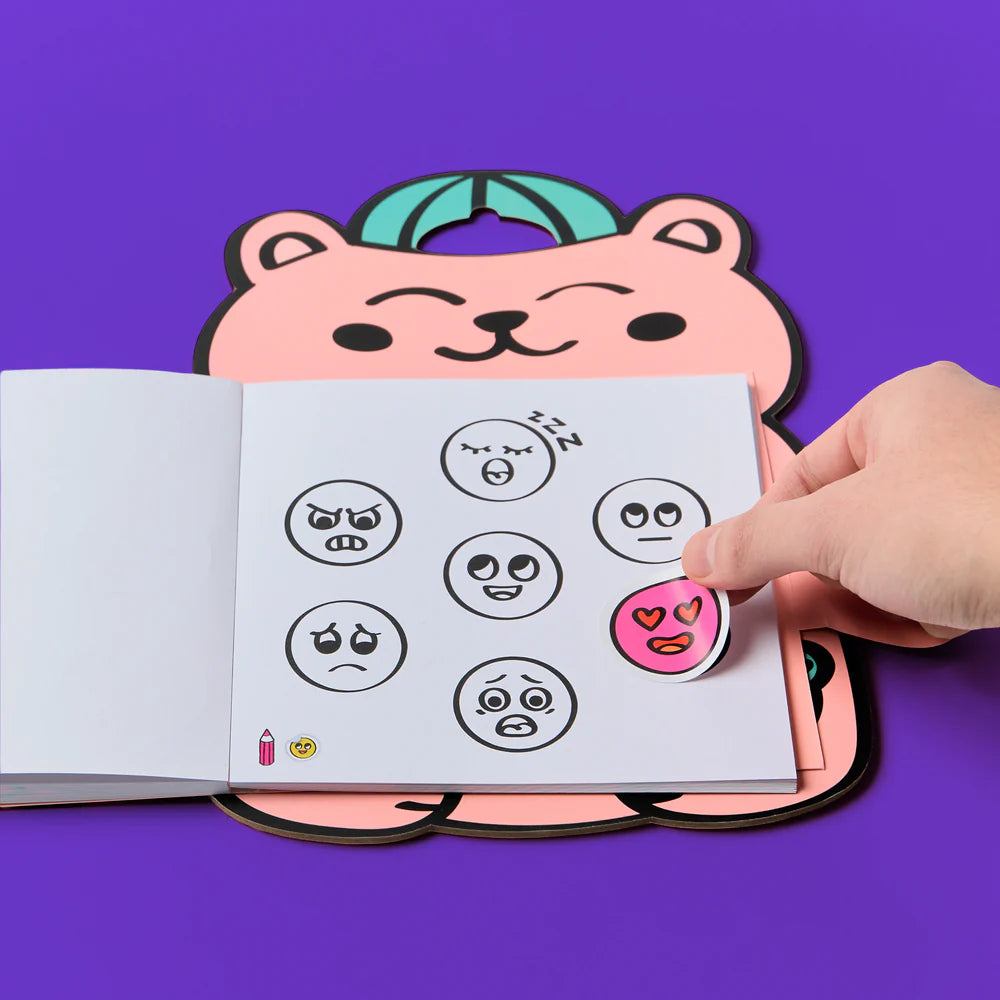 Libro  Pegatinas Montessori Emociones – OMY