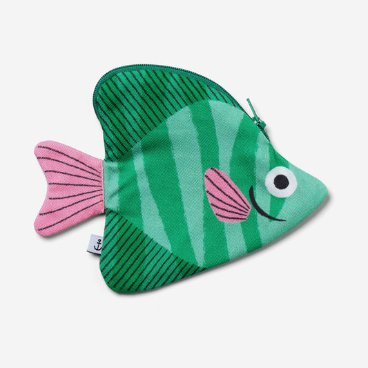 Monedero Moony Fish Green - Don Fisher