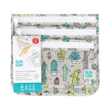 Set de 3 Neceseres con Frontal Transparente – Cactus