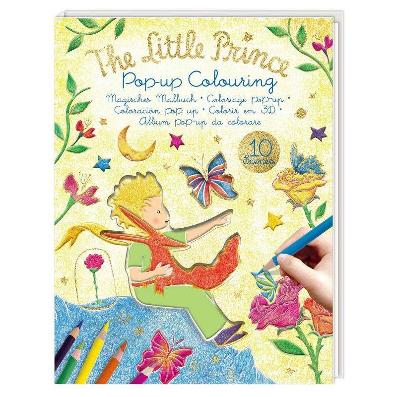 Libro para colorear Pop-up El Principito · Avenir