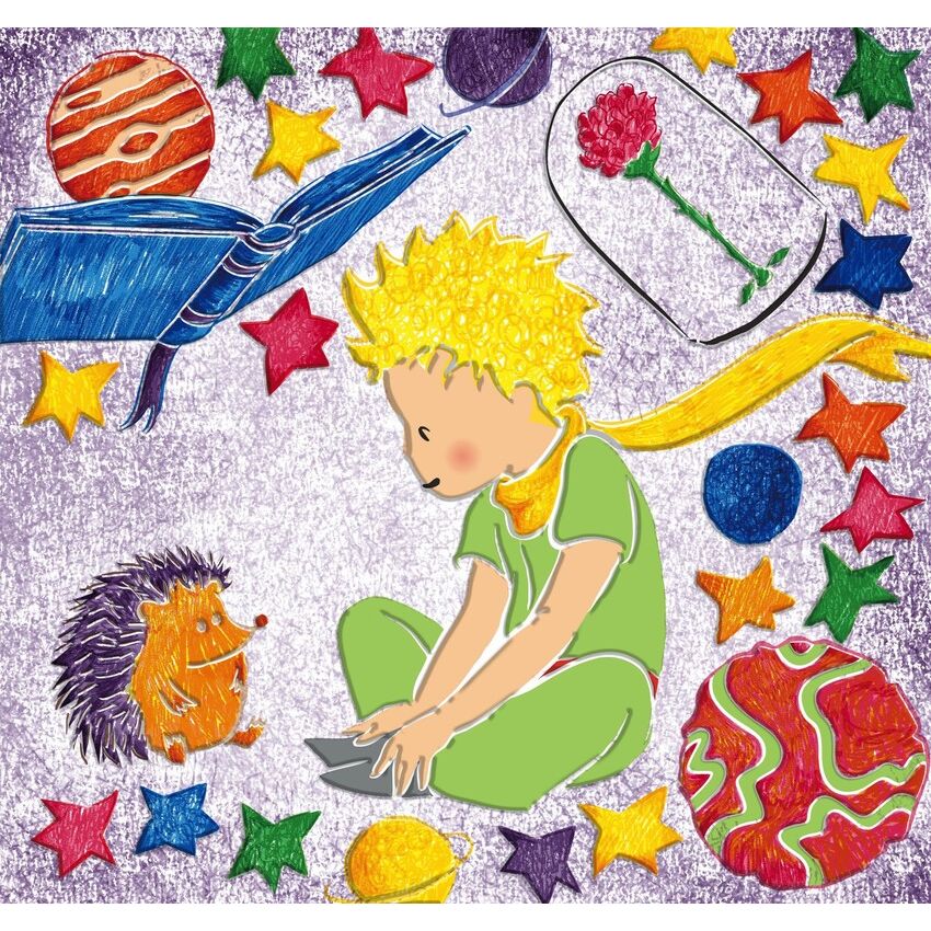 Libro para colorear Pop-up El Principito · Avenir