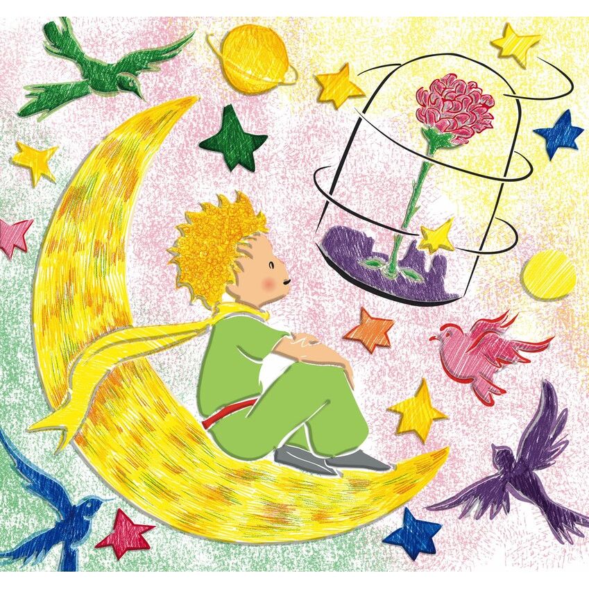 Libro para colorear Pop-up El Principito · Avenir
