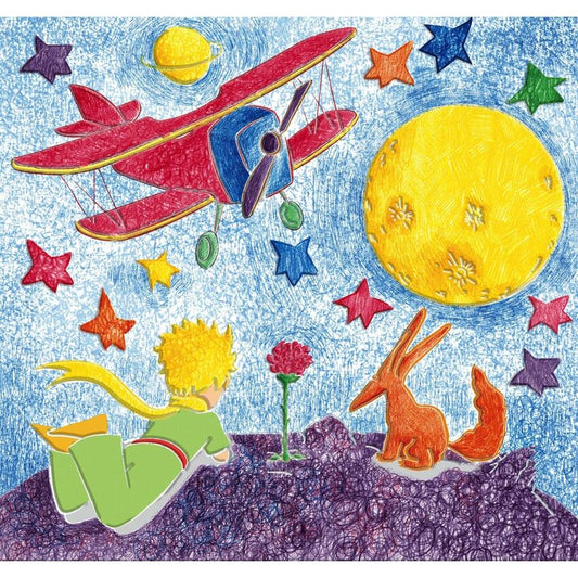 Libro para colorear Pop-up El Principito · Avenir