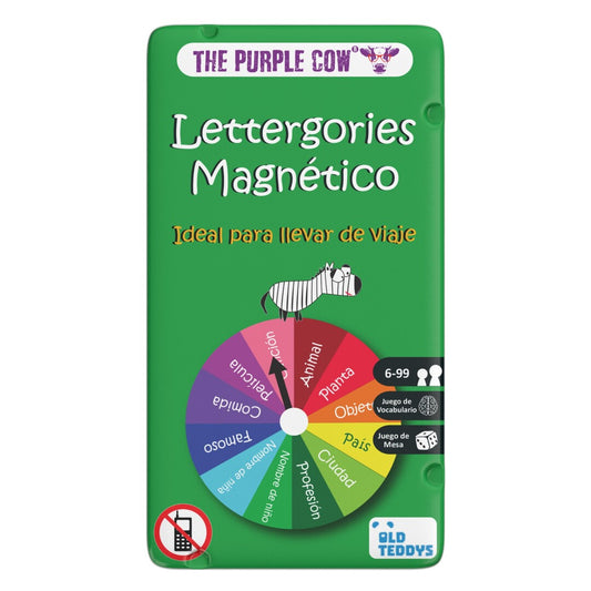 Lettergories magnético de viaje · The Purple Cow