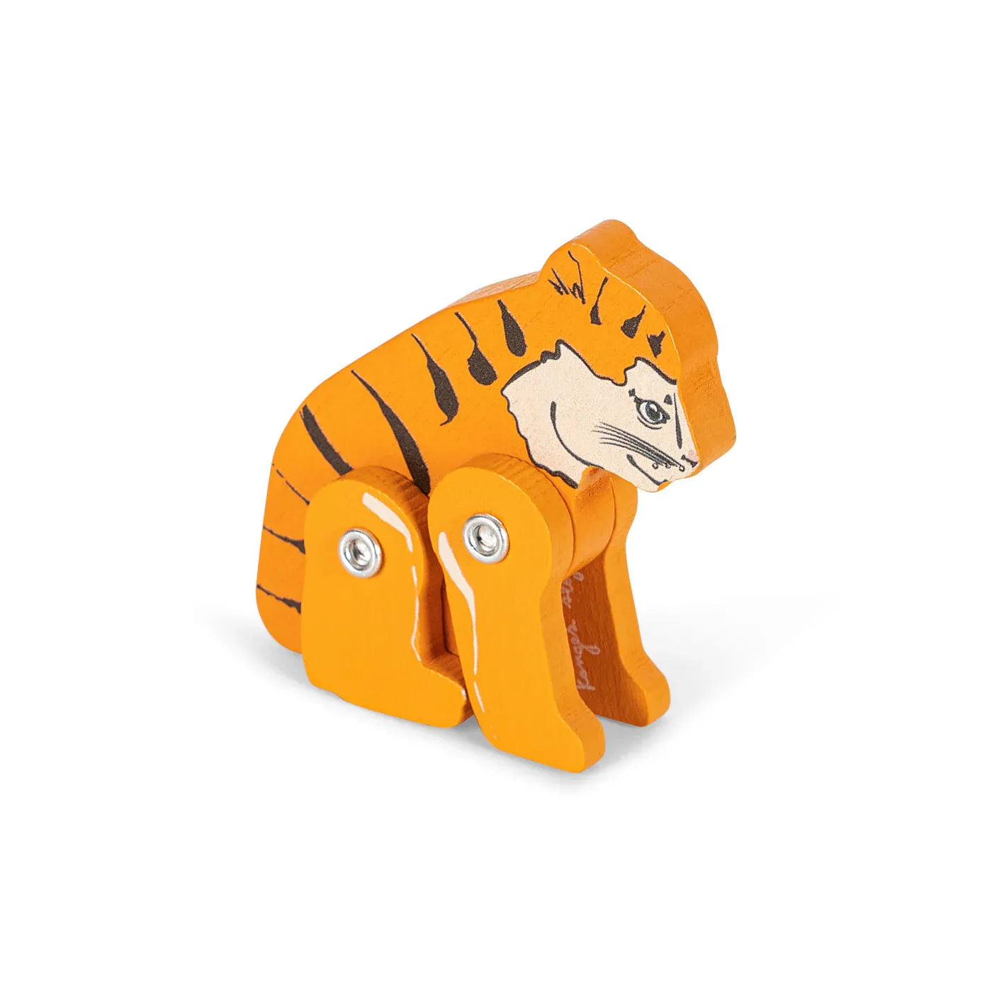 Caja de cerillas con animal de madera - Konges Sløjd