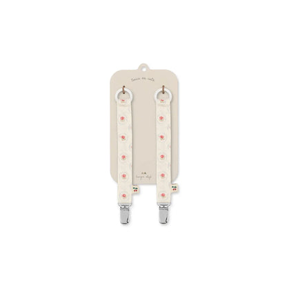 Double Floral Dummy Clip | Konges Sløjd