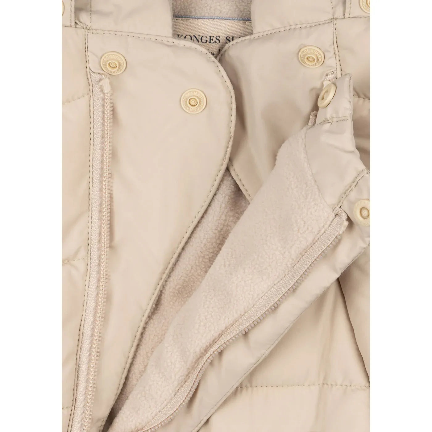 Mono de invierno Alpi Baby Suit Cement · Konges Sløjd