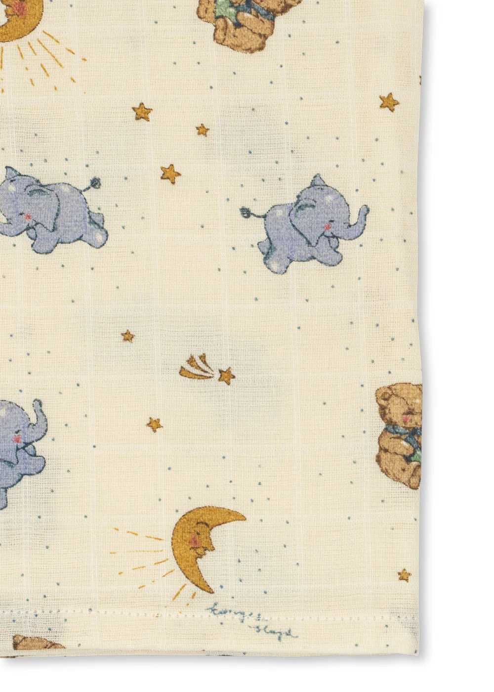 Pack 3 Muselinas Cucciolo - Konges Sløjd