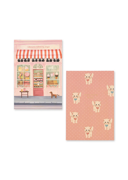 Caja de Arte Creativa Glitter Rosa  - Konges Sløjd