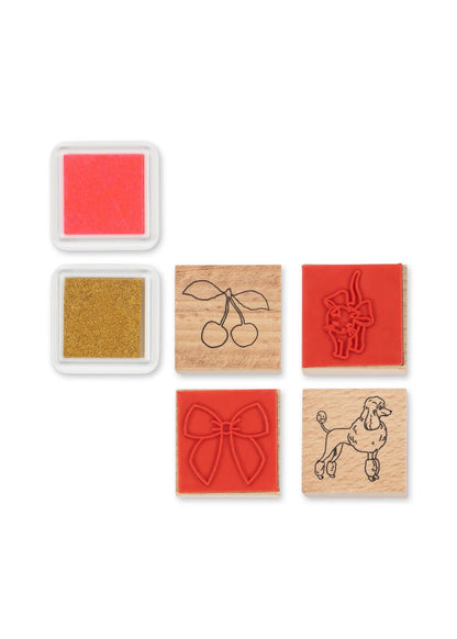 Caja de Arte Creativa Glitter Rosa  - Konges Sløjd