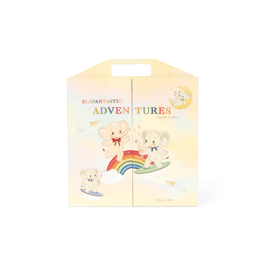 Libro de Pegatinas Reutilizables Elefantastic – Konges Sløjd