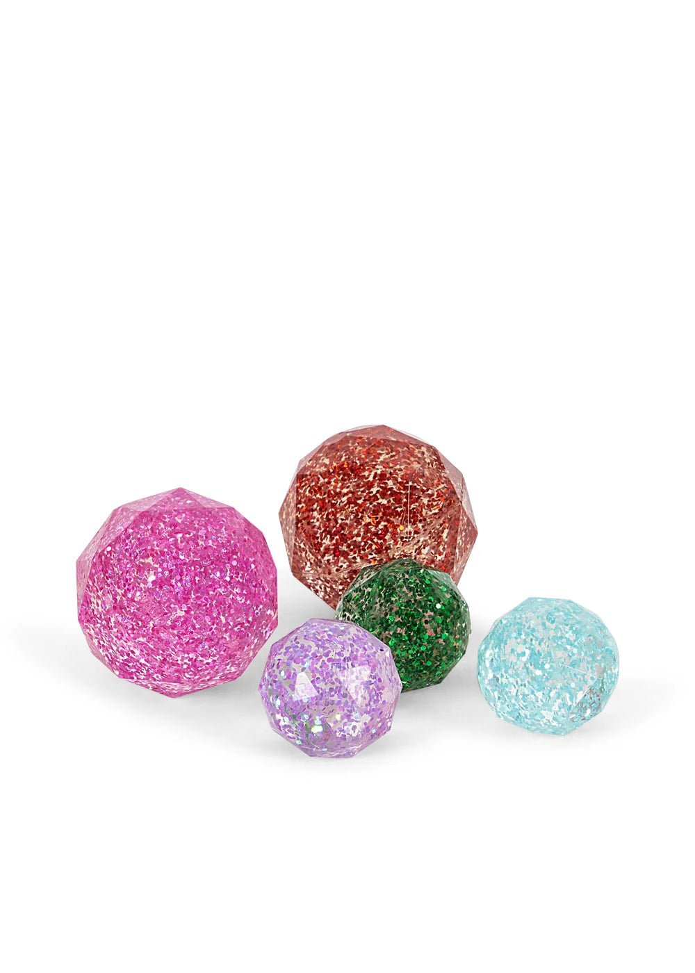 Set de pelotas saltarinas con purpurina · Konges Sløjd