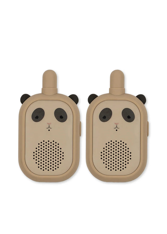Pack de 2 Walkie-Talkies Panda Recargables - Konges Sløjd