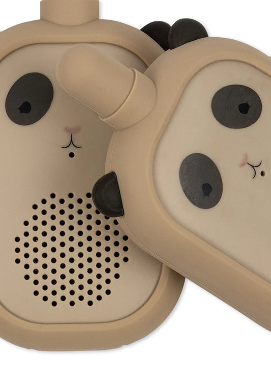 Pack de 2 Walkie-Talkies Panda Recargables - Konges Sløjd